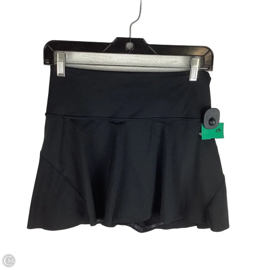 Athletic Skort By Athleta In Black, Size: Xs