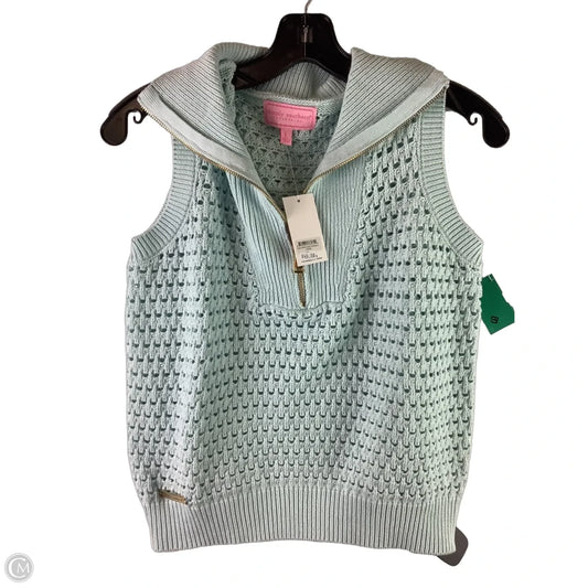 Top Sleeveless By Simply Southern In Teal, Size: L