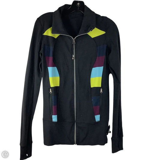 Athletic Jacket By Lululemon In Black- estimated size 6