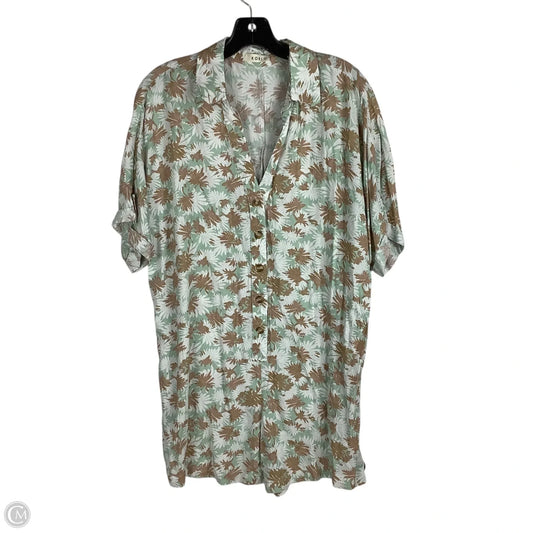 Romper By Clothes Mentor In Green, Size: L