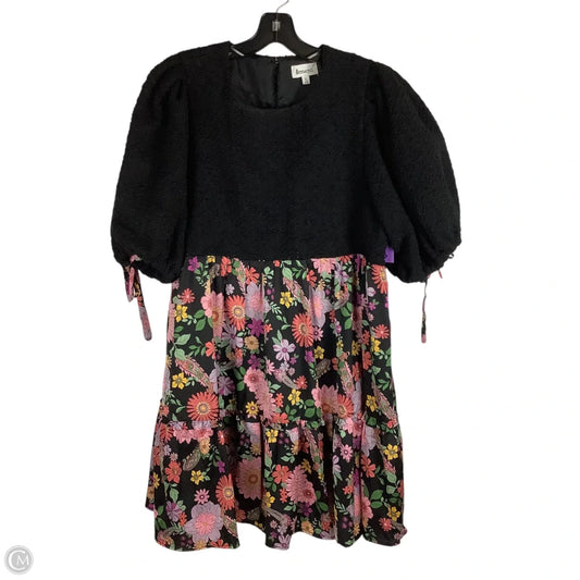 Dress Casual Short By Clothes Mentor In Floral Print, Size: L