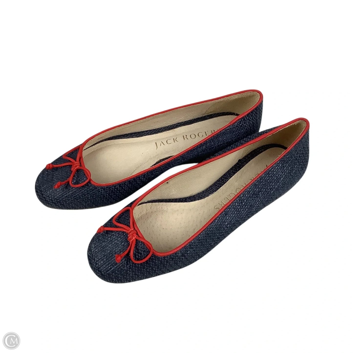 Shoes Flats By Jack Rogers In Blue & Red, Size: 5