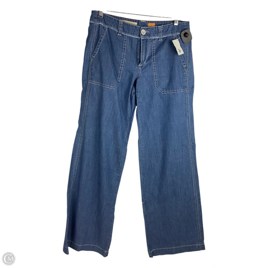 Jeans Wide Leg By Pilcro In Blue Denim, Size: 2