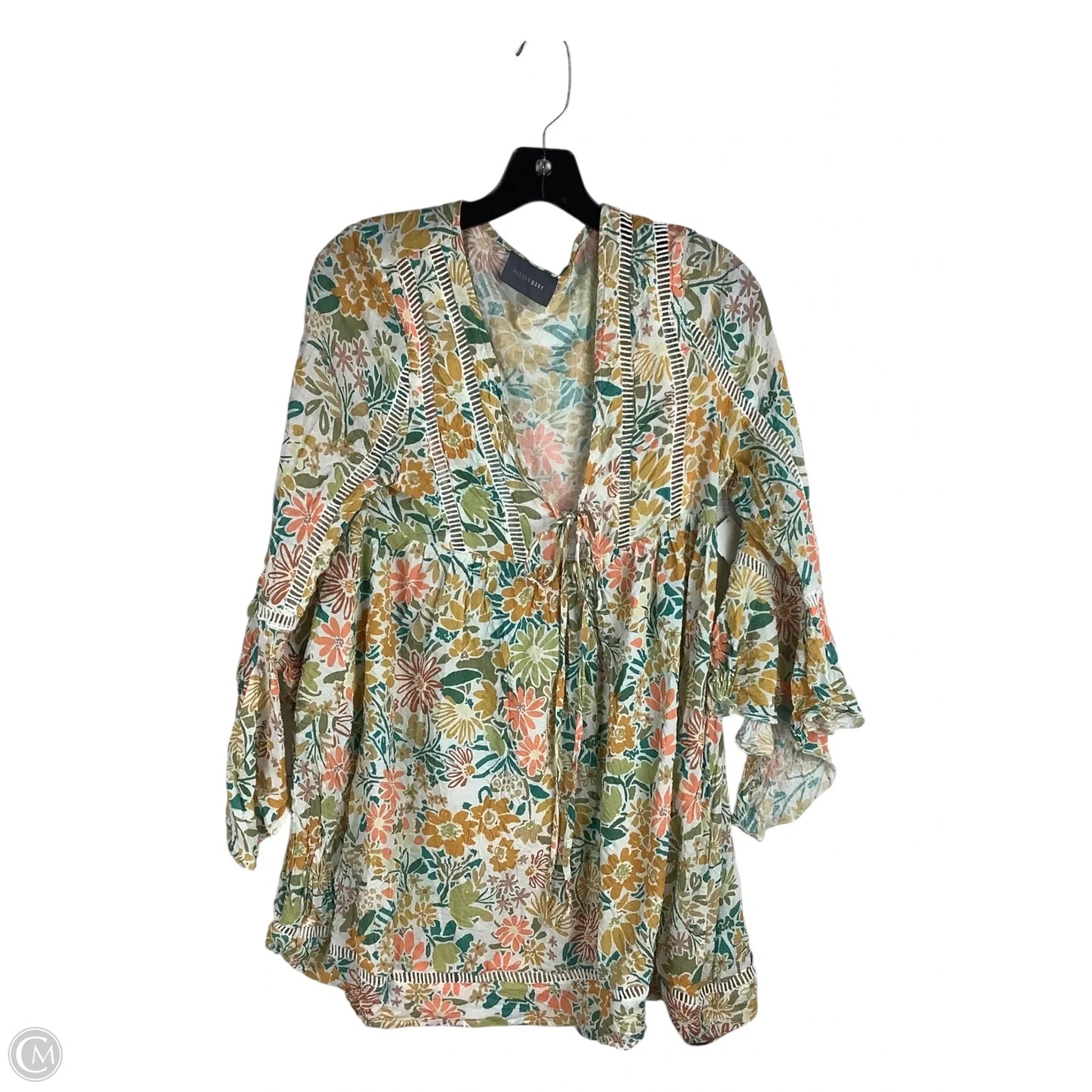 Dress Casual Short By Clothes Mentor In Floral Print, Size: S