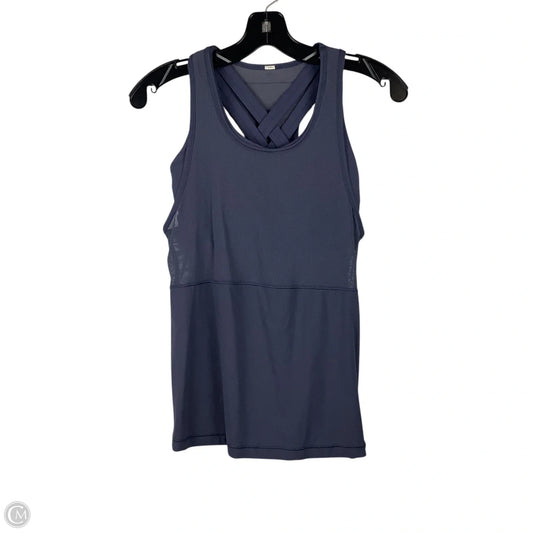 Athletic Tank Top By Lululemon In Purple, Size: 4