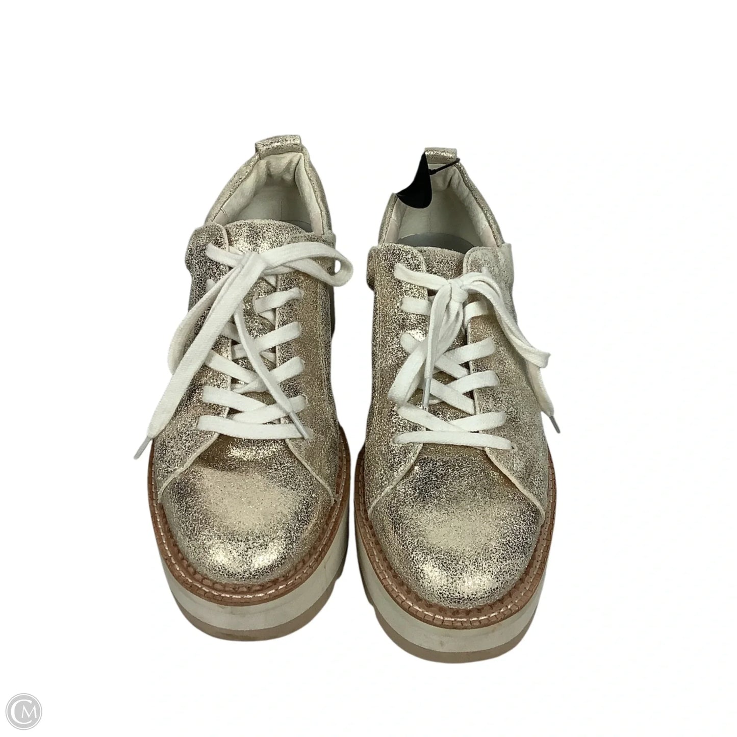 Shoes Sneakers By Dolce Vita In Gold, Size: 11