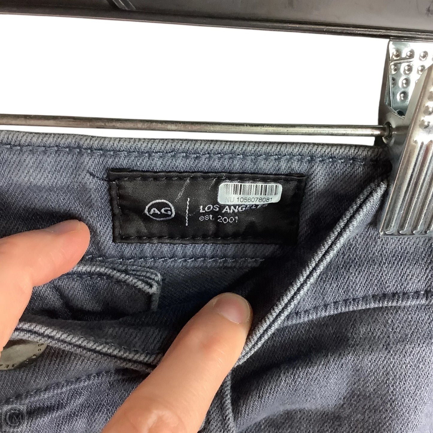 Jeans Boyfriend By Ag Jeans In Grey Denim, Size: 24