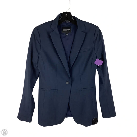 Blazer By Banana Republic In Blue, Size: 2