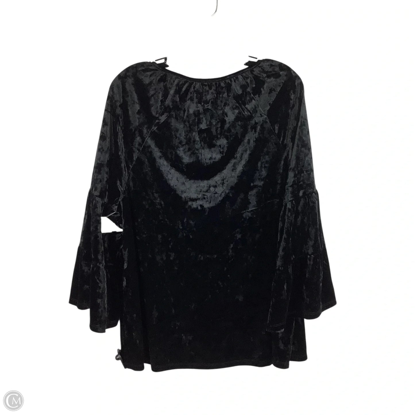 Top Long Sleeve By Cupio In Black, Size: Xl