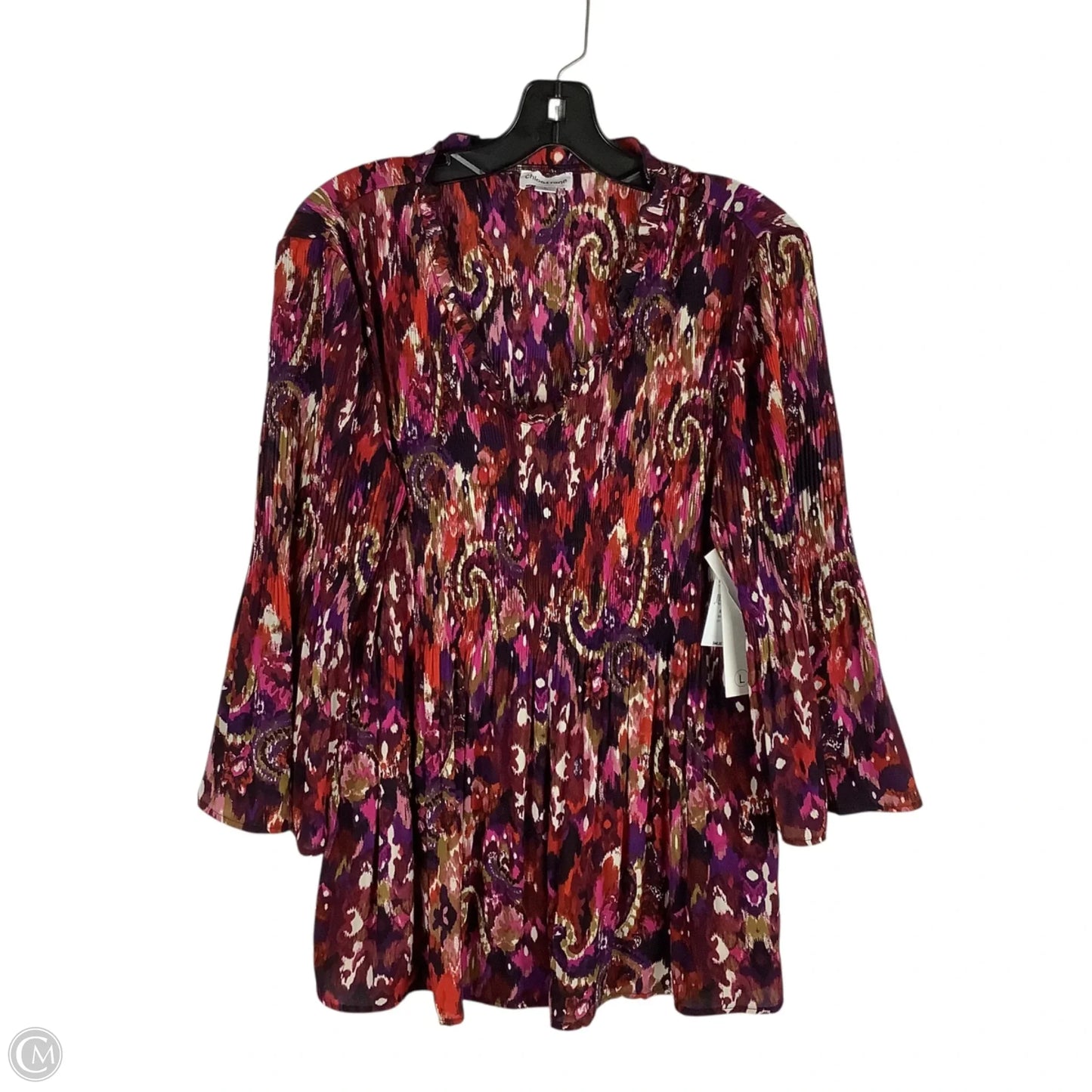 Top Long Sleeve By Clothes Mentor In Purple, Size: L