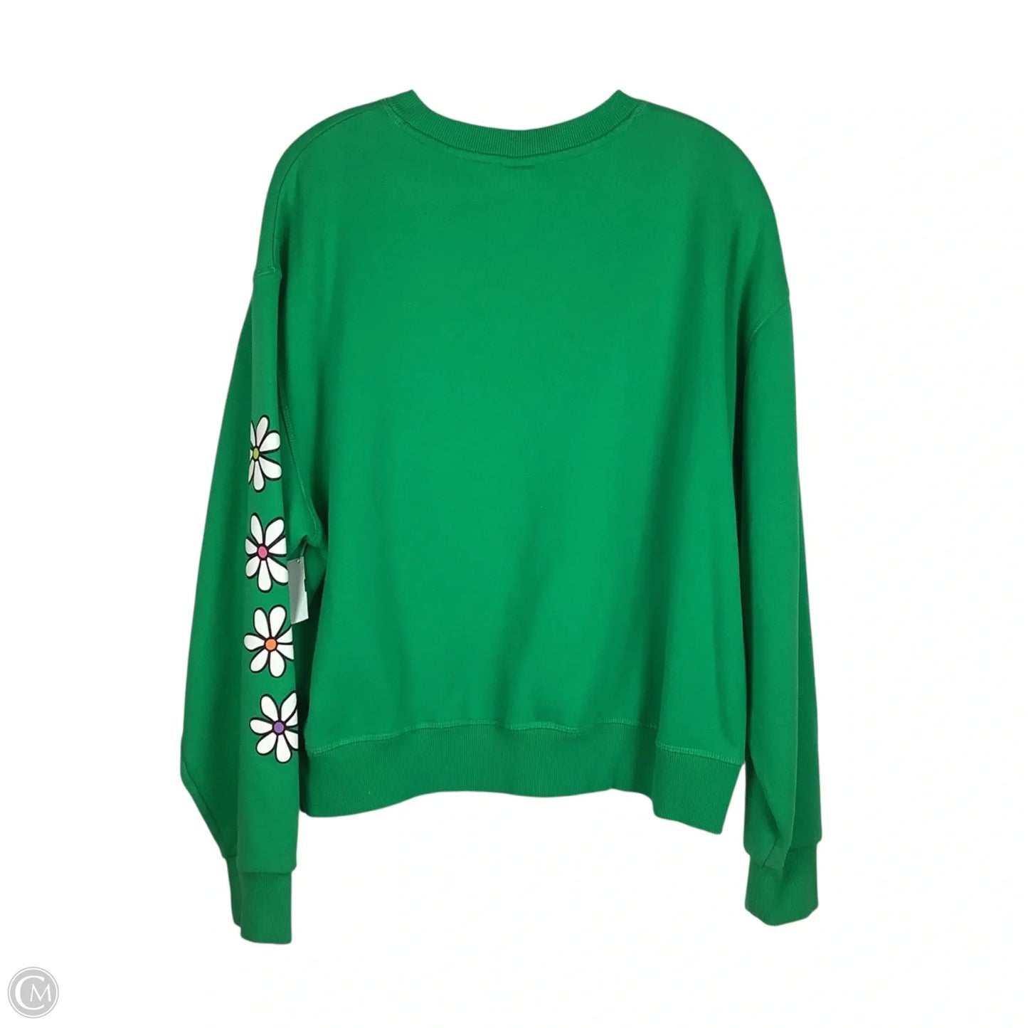 Sweatshirt Crewneck By Pacsun In Green, Size: S