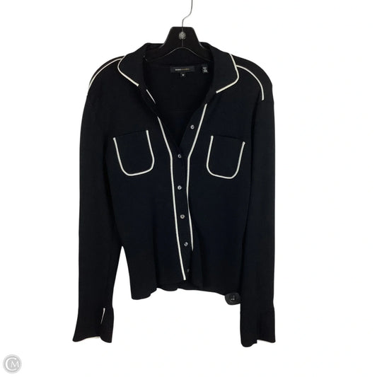 Top Long Sleeve By Bcbgmaxazria In Black, Size: M