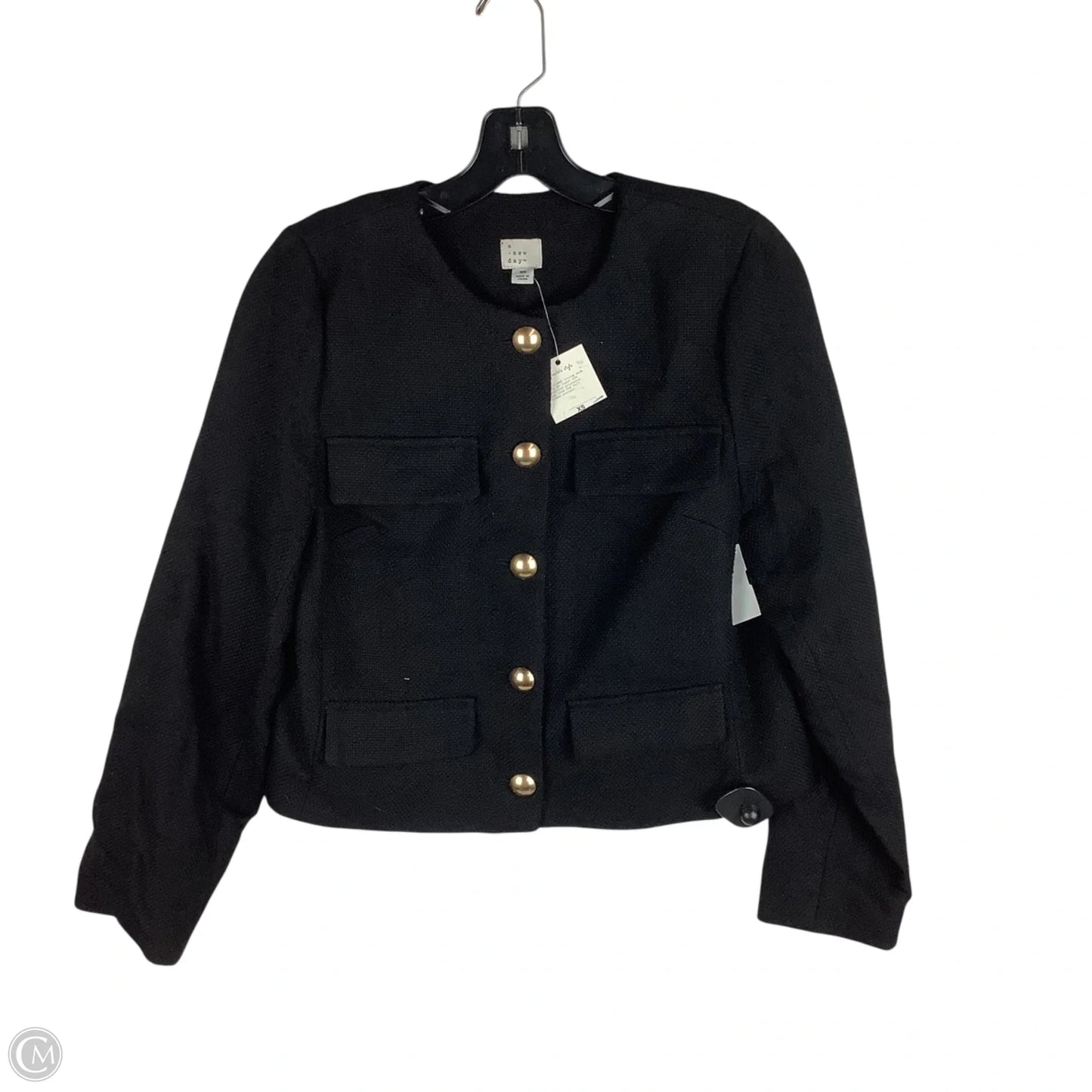 Cardigan By A New Day In Black, Size: Xs