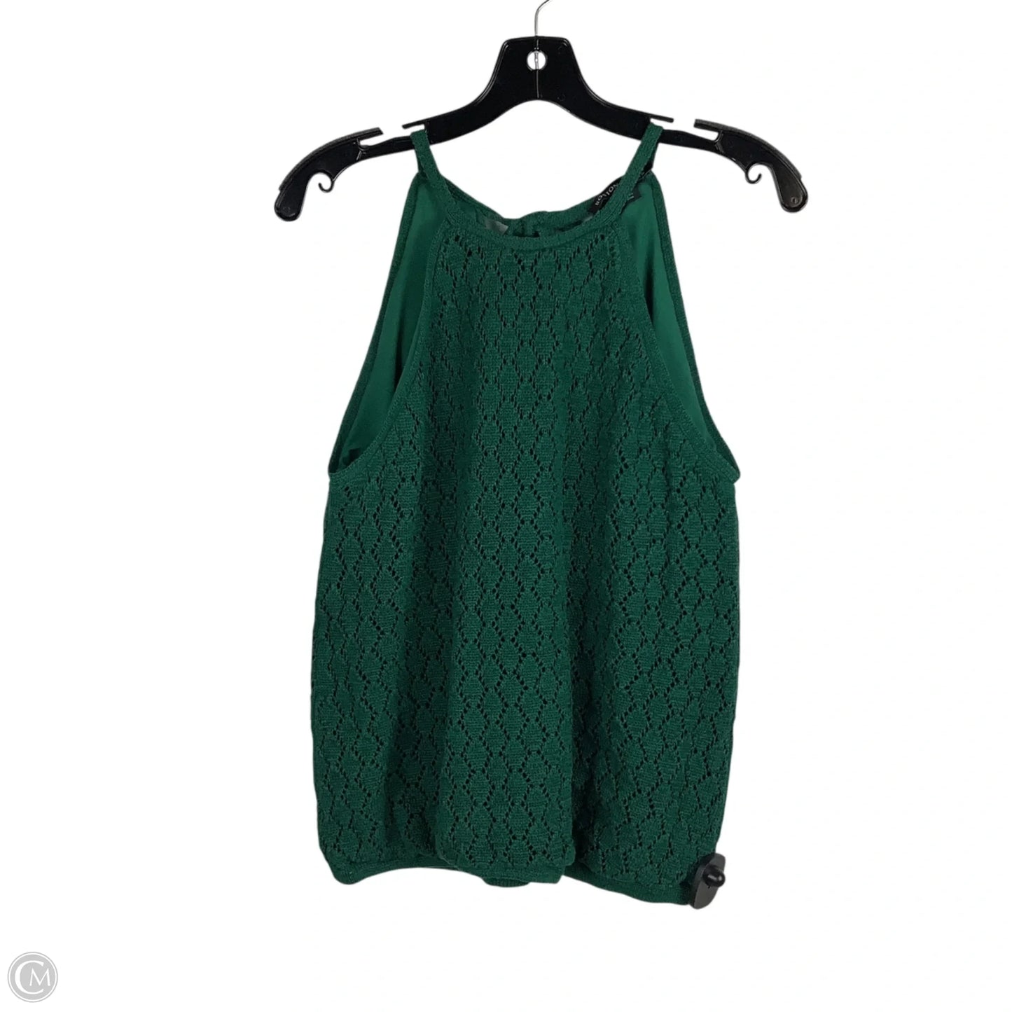 Top Sleeveless By Boston Proper In Green, Size: M