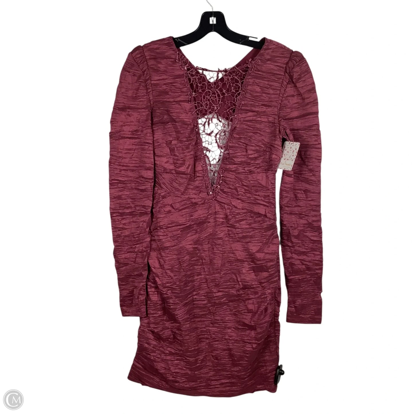 Dress Casual Midi By Free People In Purple, Size: 4