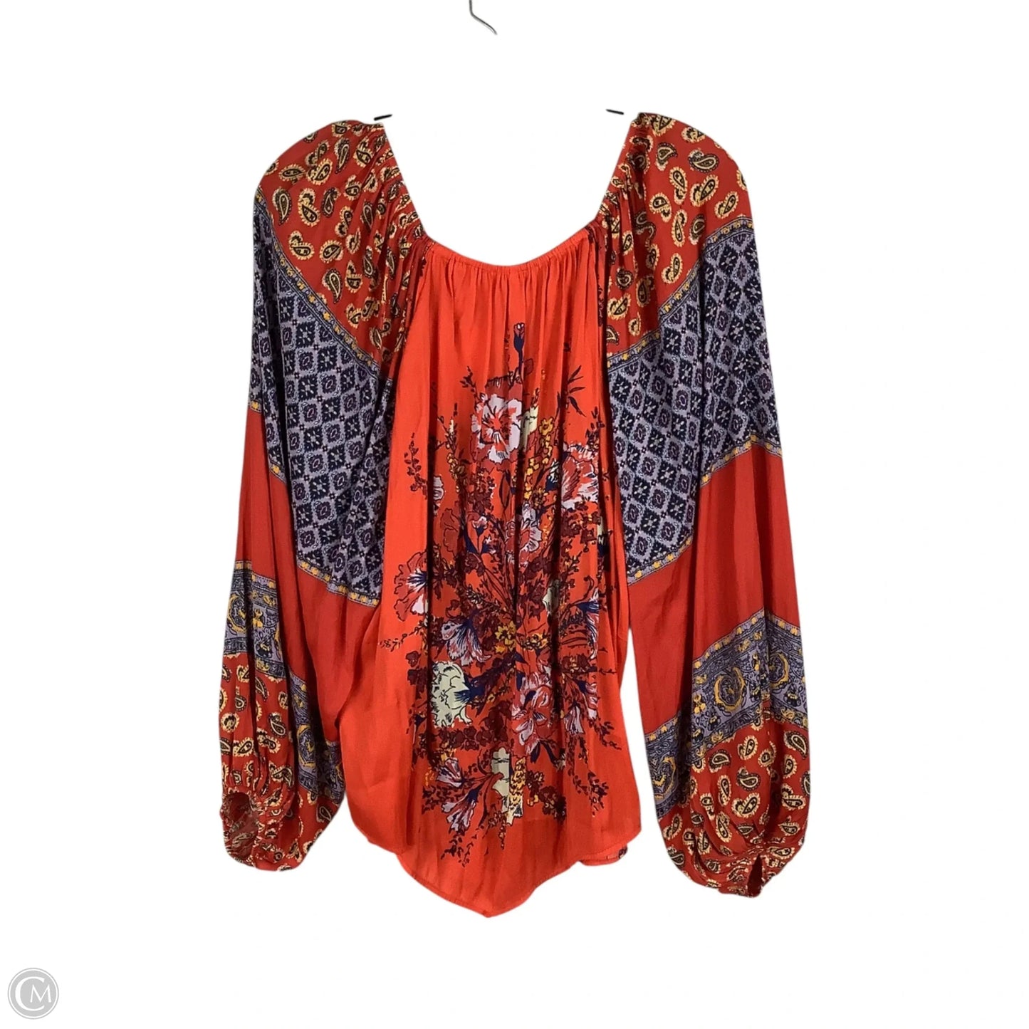 Top Long Sleeve By Free People In Red, Size: Xs