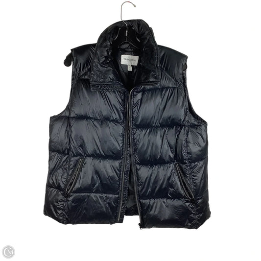 Vest Puffer & Quilted By Tribal In Black, Size: Xl