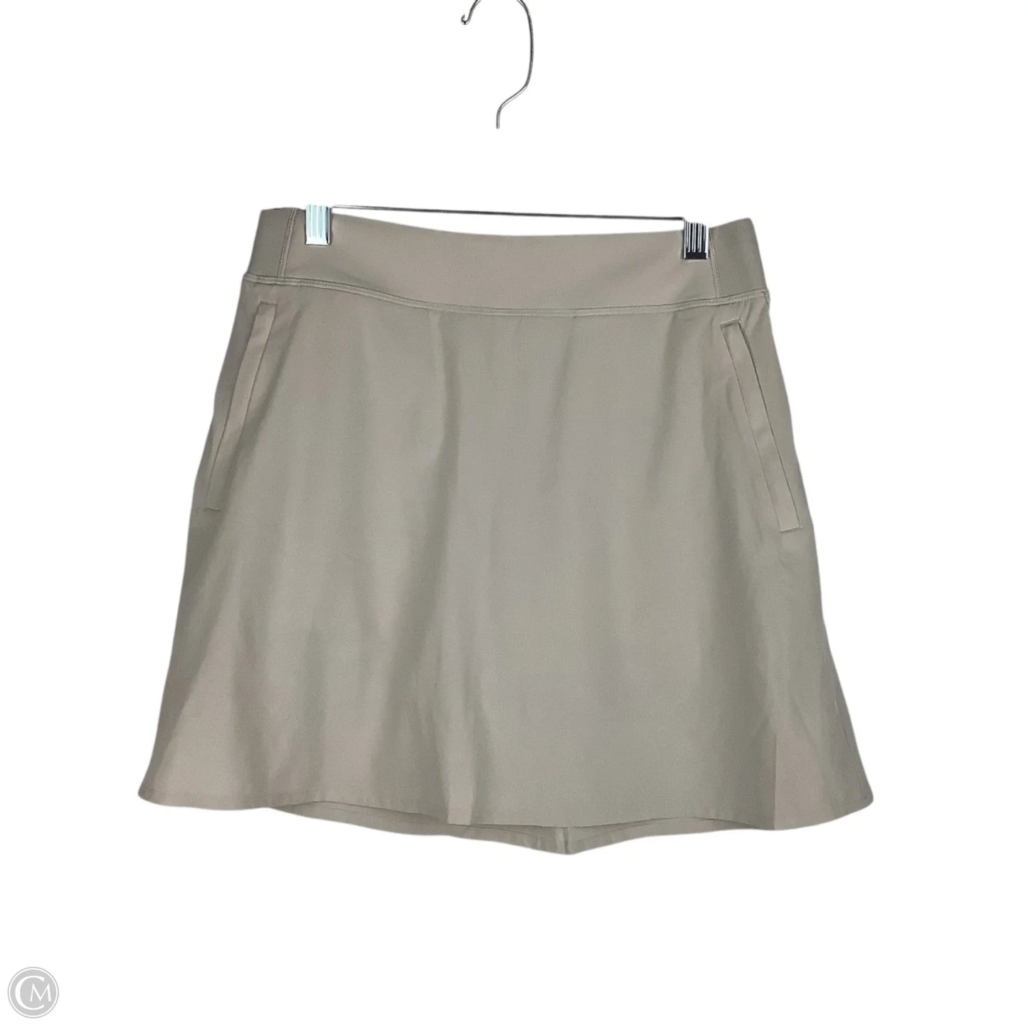 Athletic Skort By Athleta In Tan, Size: 6