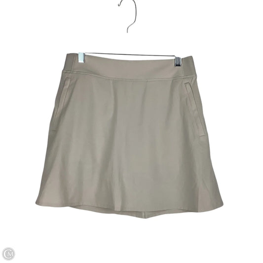 Athletic Skort By Athleta In Tan, Size: 6