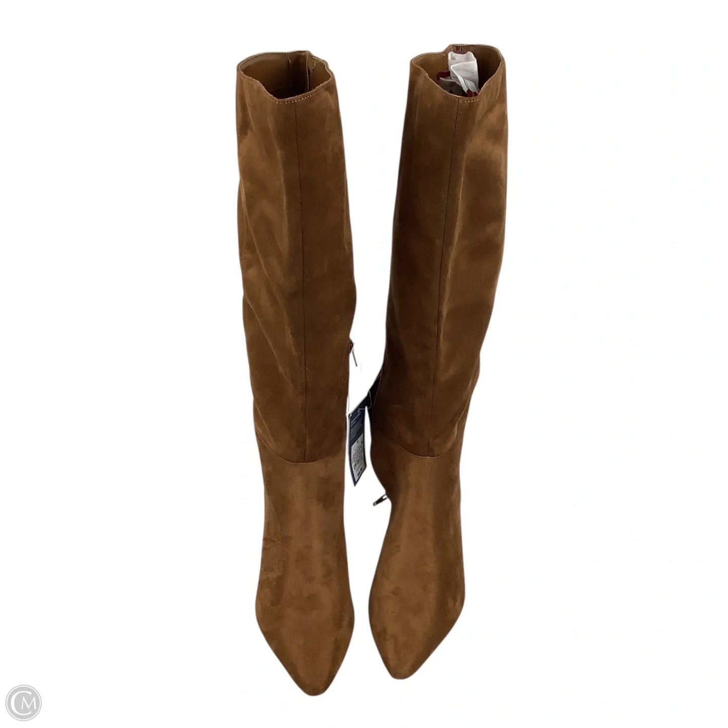 Boots Mid-calf Heels By Universal Thread In Brown, Size: 10