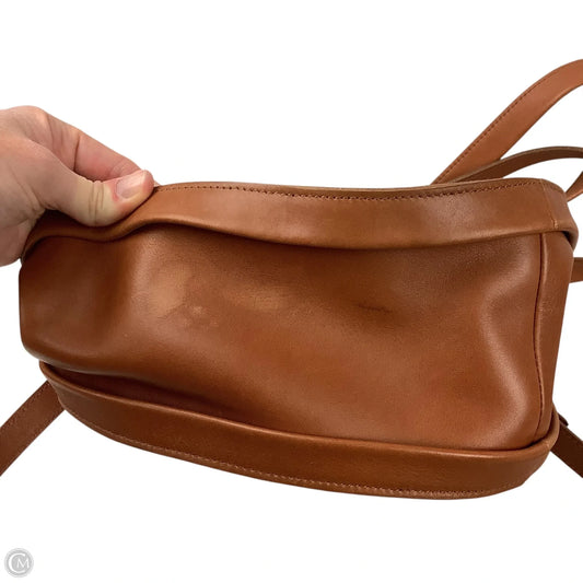 Handbag Leather By Madewell, Size: Medium
