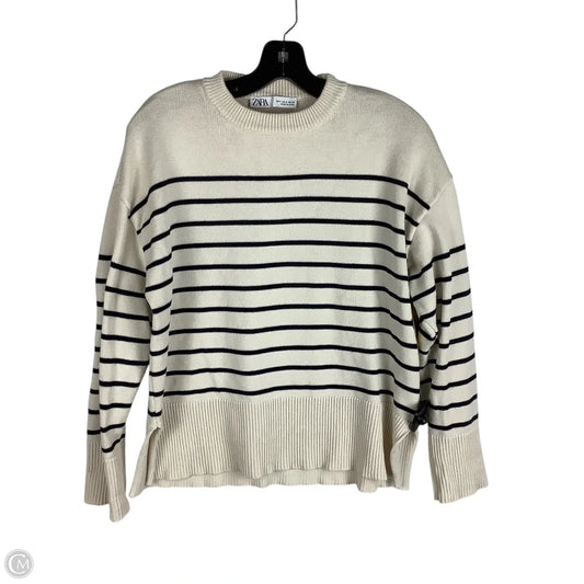 Sweater By Zara In Striped Pattern, Size: S