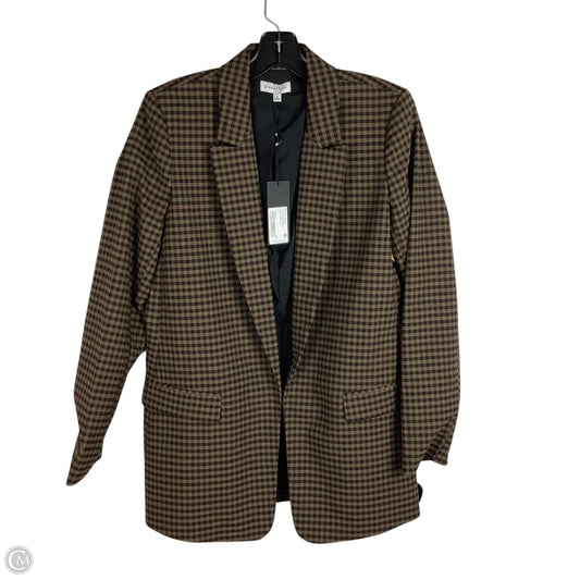 Blazer By Gianni Bini In Checkered Pattern, Size: 4