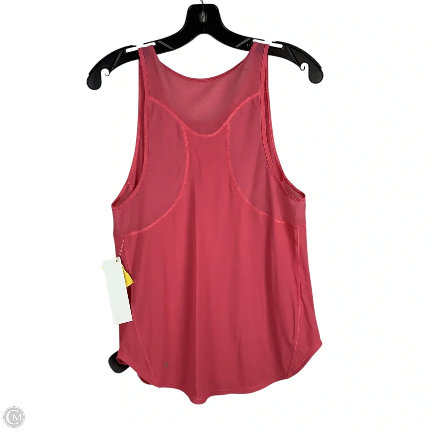Athletic Tank Top By Lululemon In Pink, Size: EST M