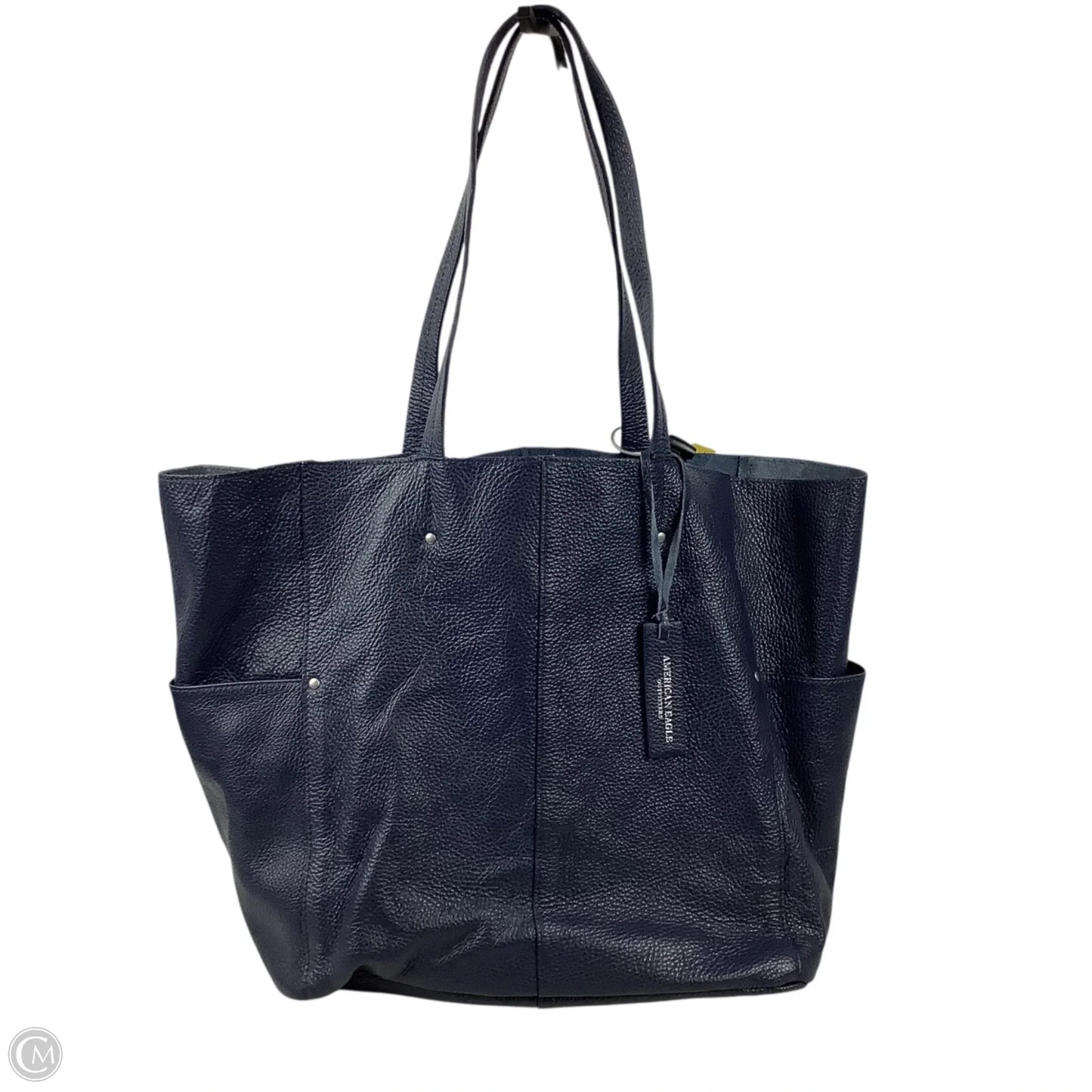 Handbag Leather By American Eagle, Size: Large