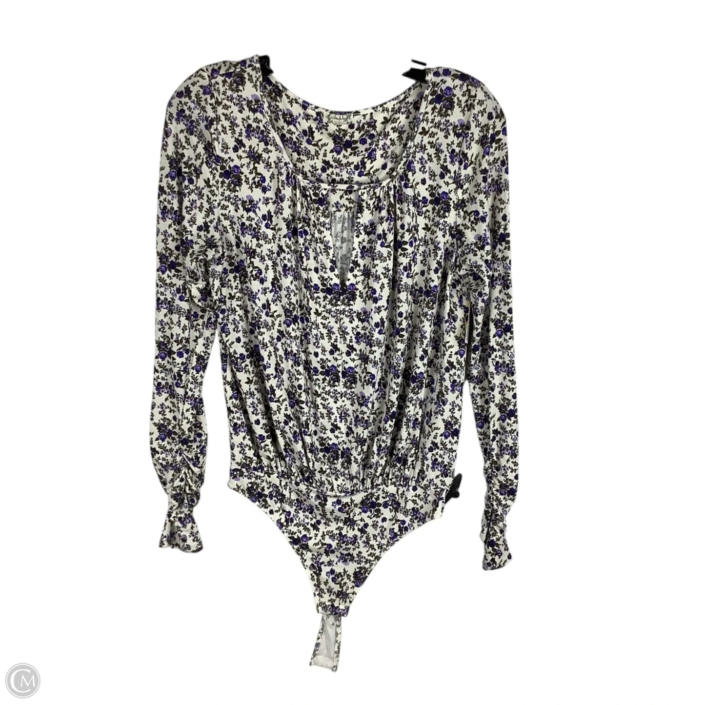 Bodysuit By Free People In Floral Print, Size: S