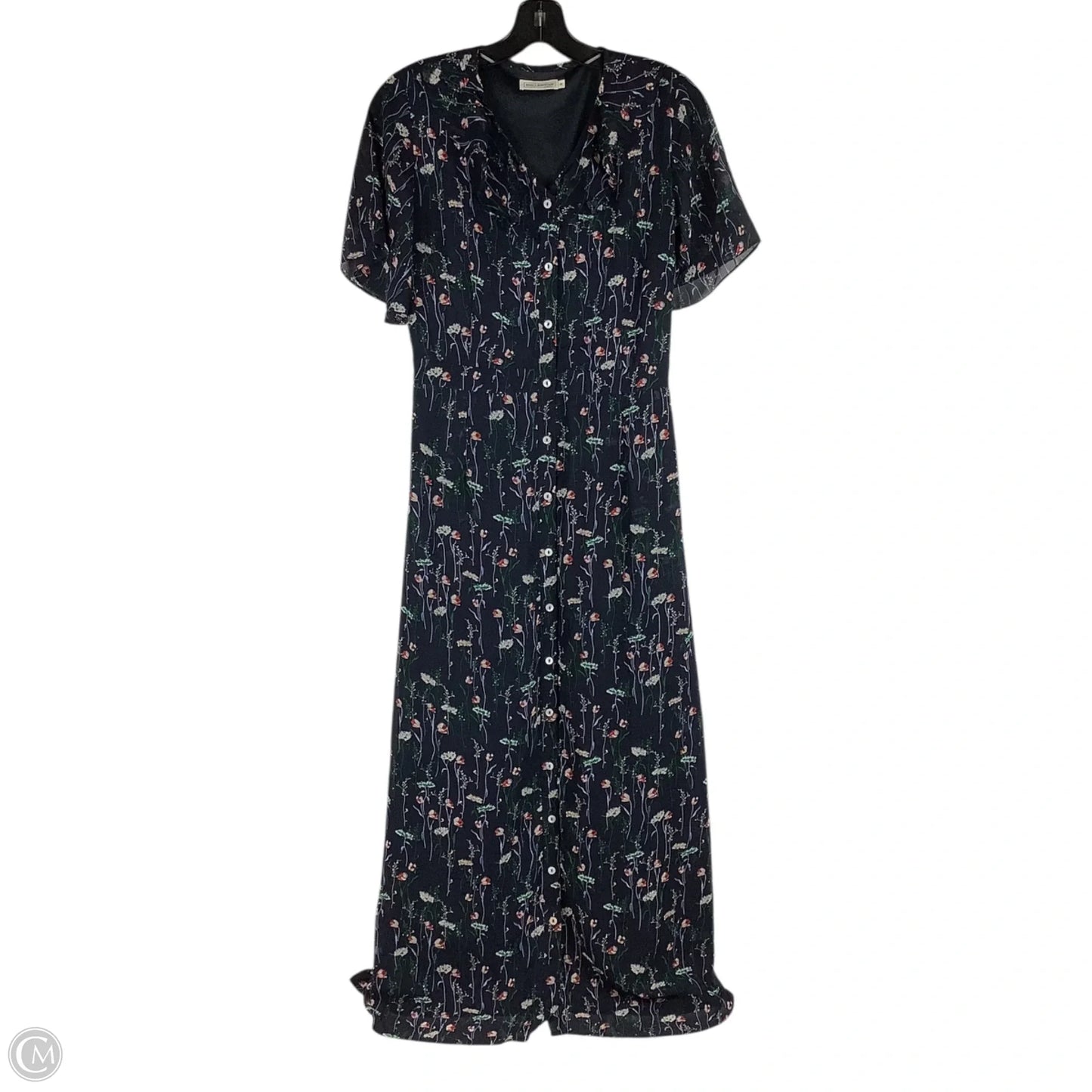 Dress Casual Maxi By Clothes Mentor In Navy, Size: S