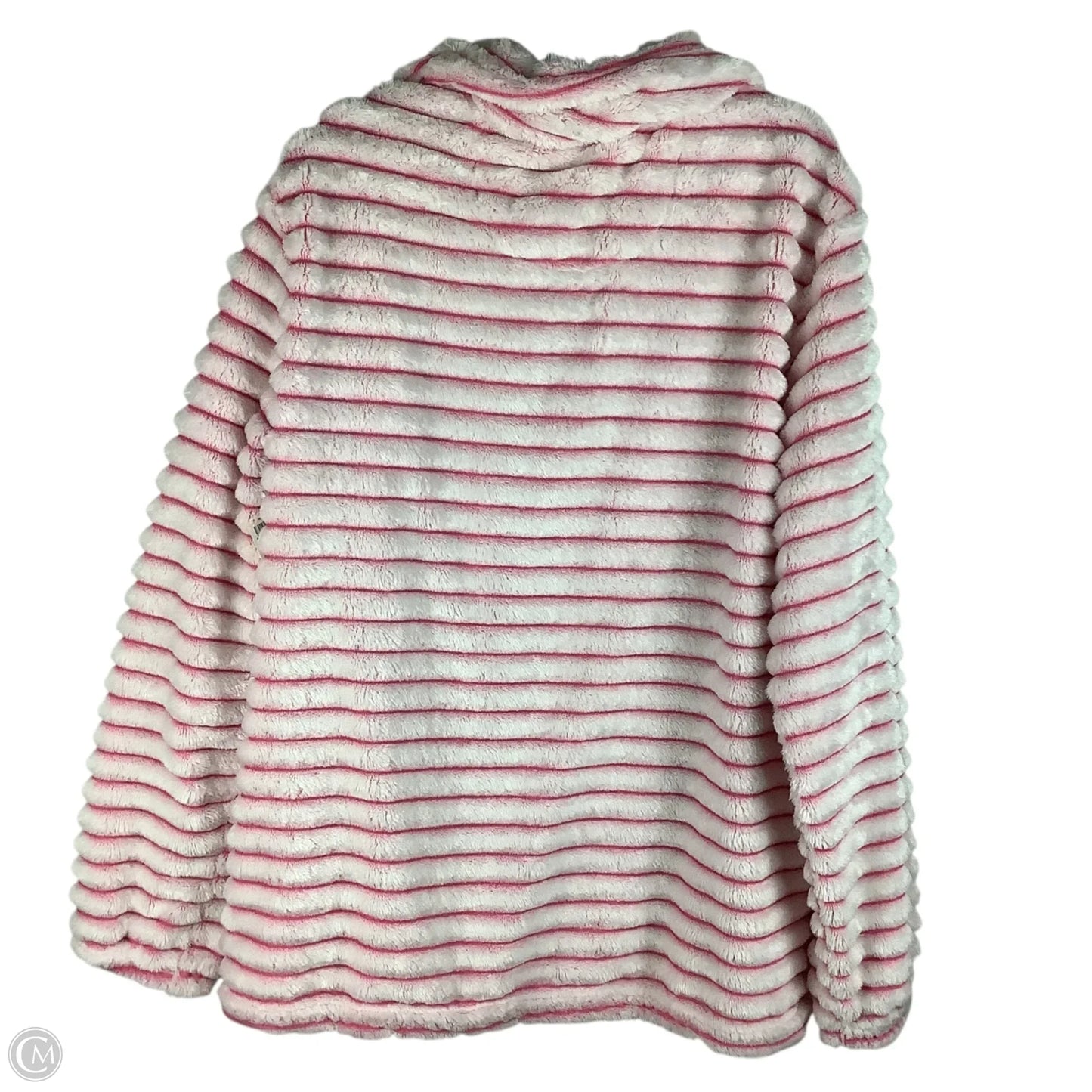 Jacket Faux Fur & Sherpa By Simply Southern In Pink, Size: L