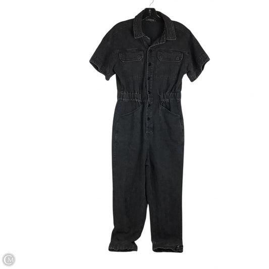 Jumpsuit By Fore In Black Denim, Size: S