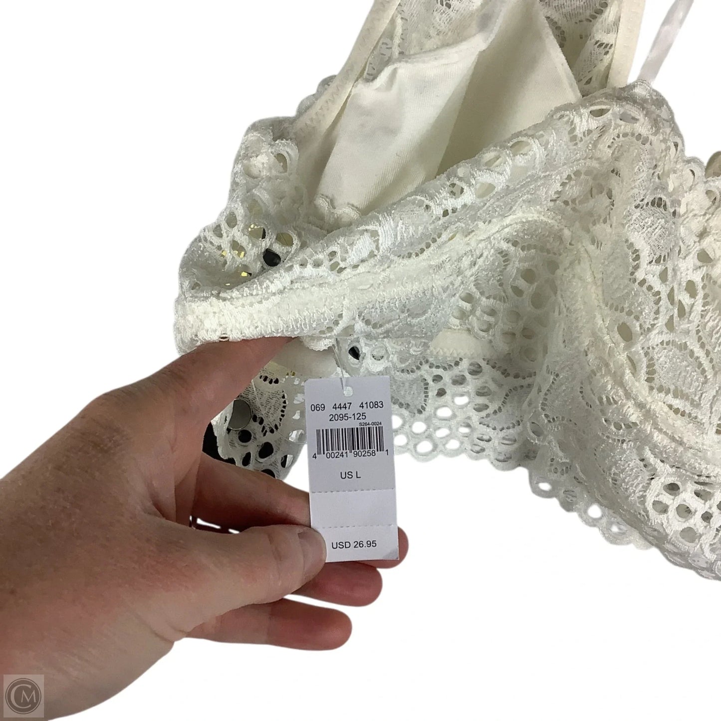 Bralette By Aerie In White, Size: L