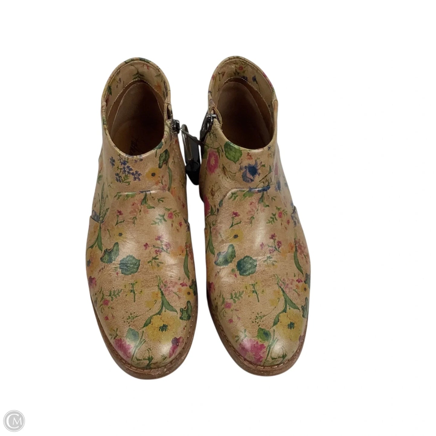 Boots Designer By Patricia Nash In Floral Print, Size: 6.5