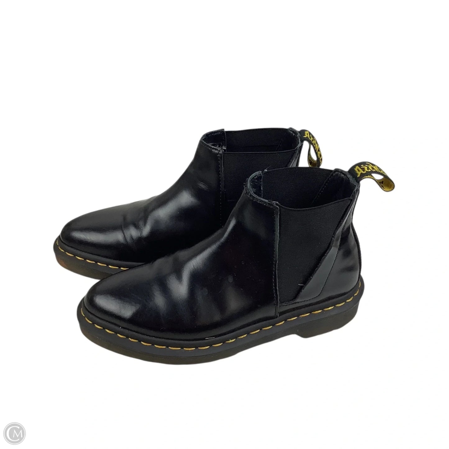 Boots Ankle Flats By Dr Martens In Black, Size: 6