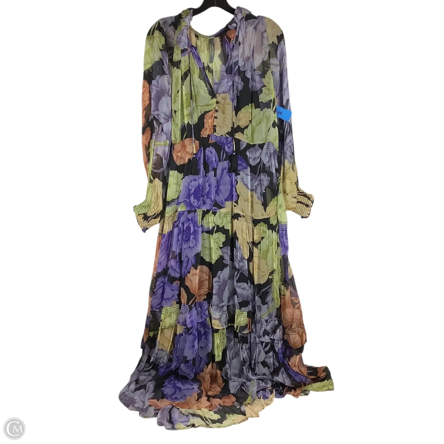 Dress Casual Maxi By Anthropologie In Floral Print, Size: S