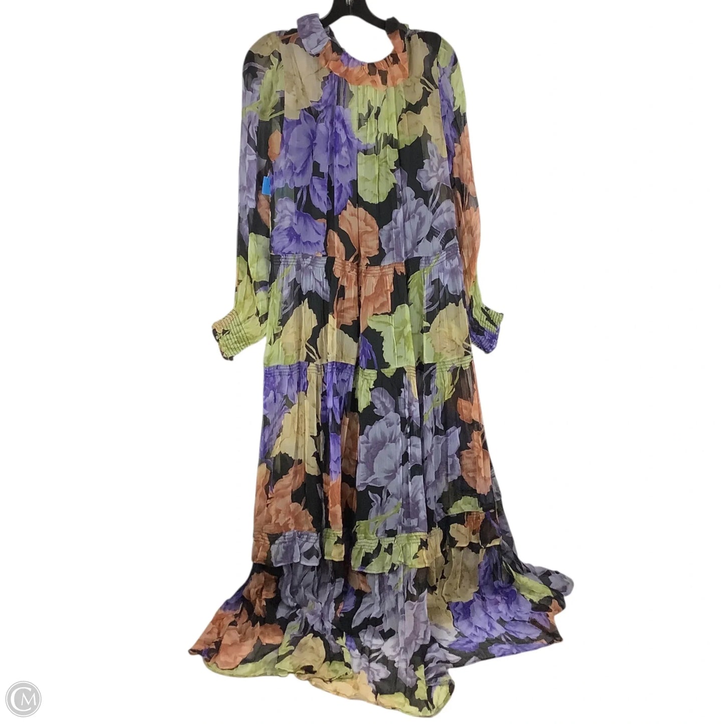 Dress Casual Maxi By Anthropologie In Floral Print, Size: S