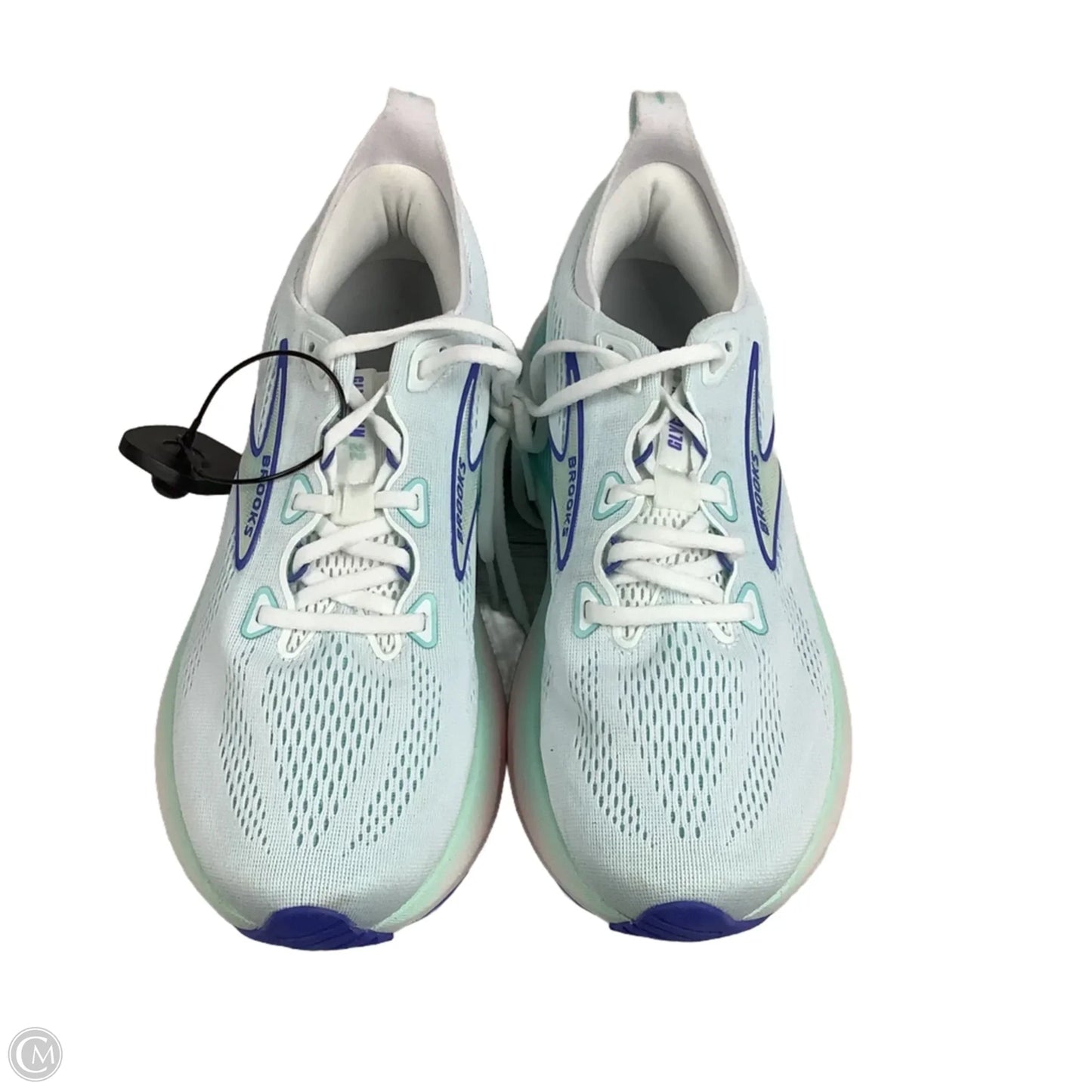 Shoes Athletic By Brooks In White, Size: 10