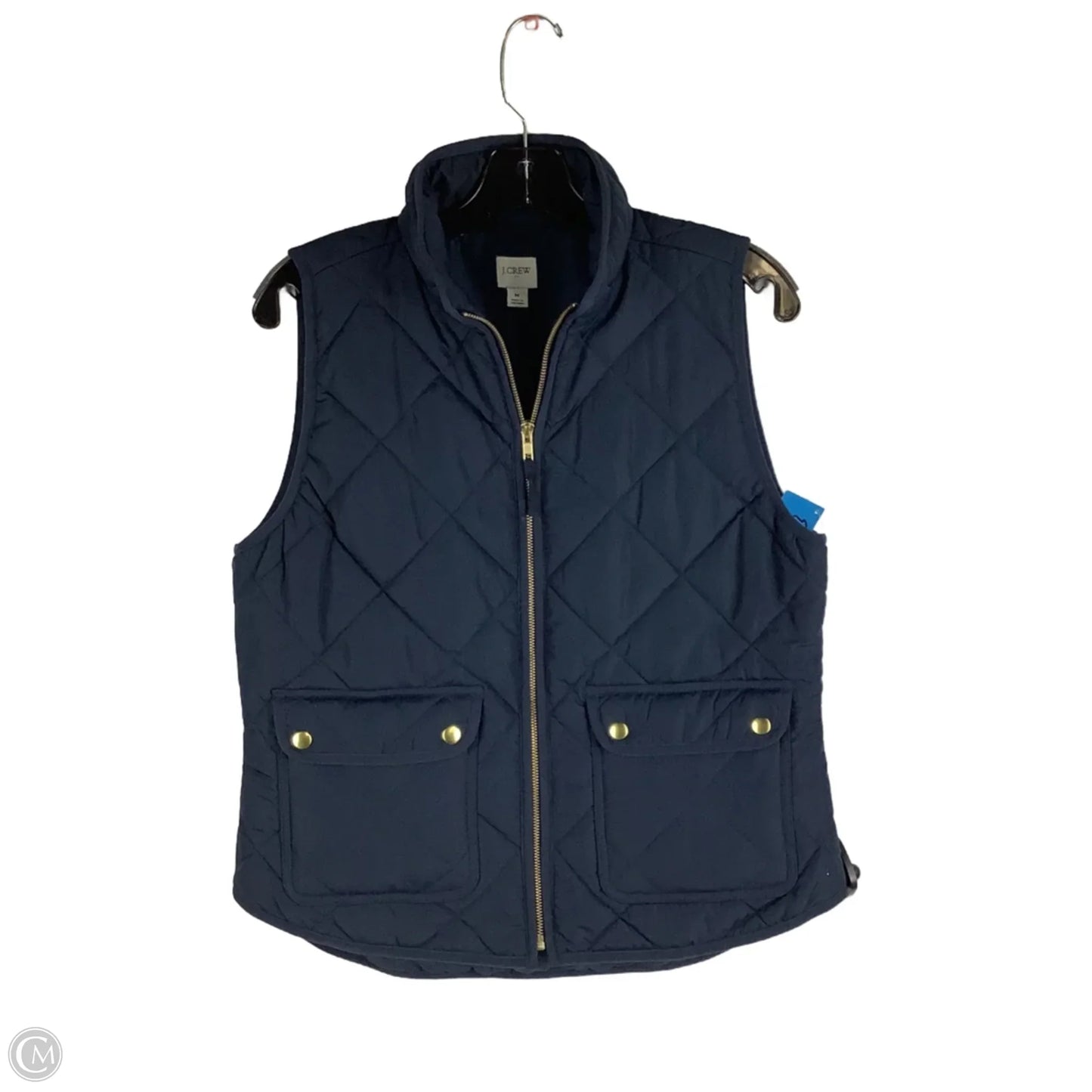 Vest Puffer & Quilted By J. Crew In Navy, Size: M