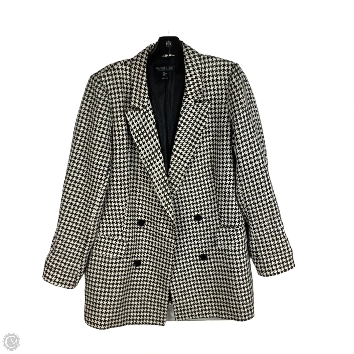 Blazer By Rachel Zoe In Black & White, Size: M