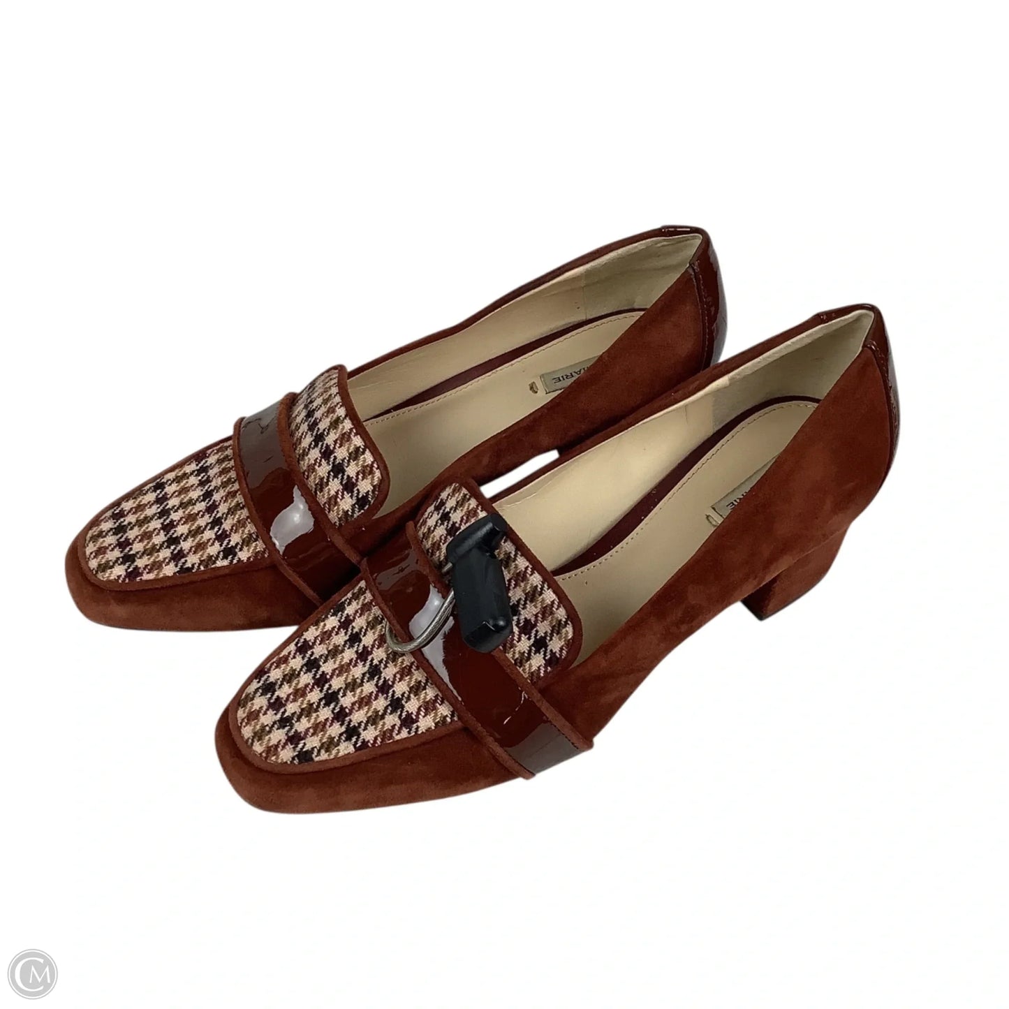 Shoes Heels Block By Alex Marie In Brown, Size: 9