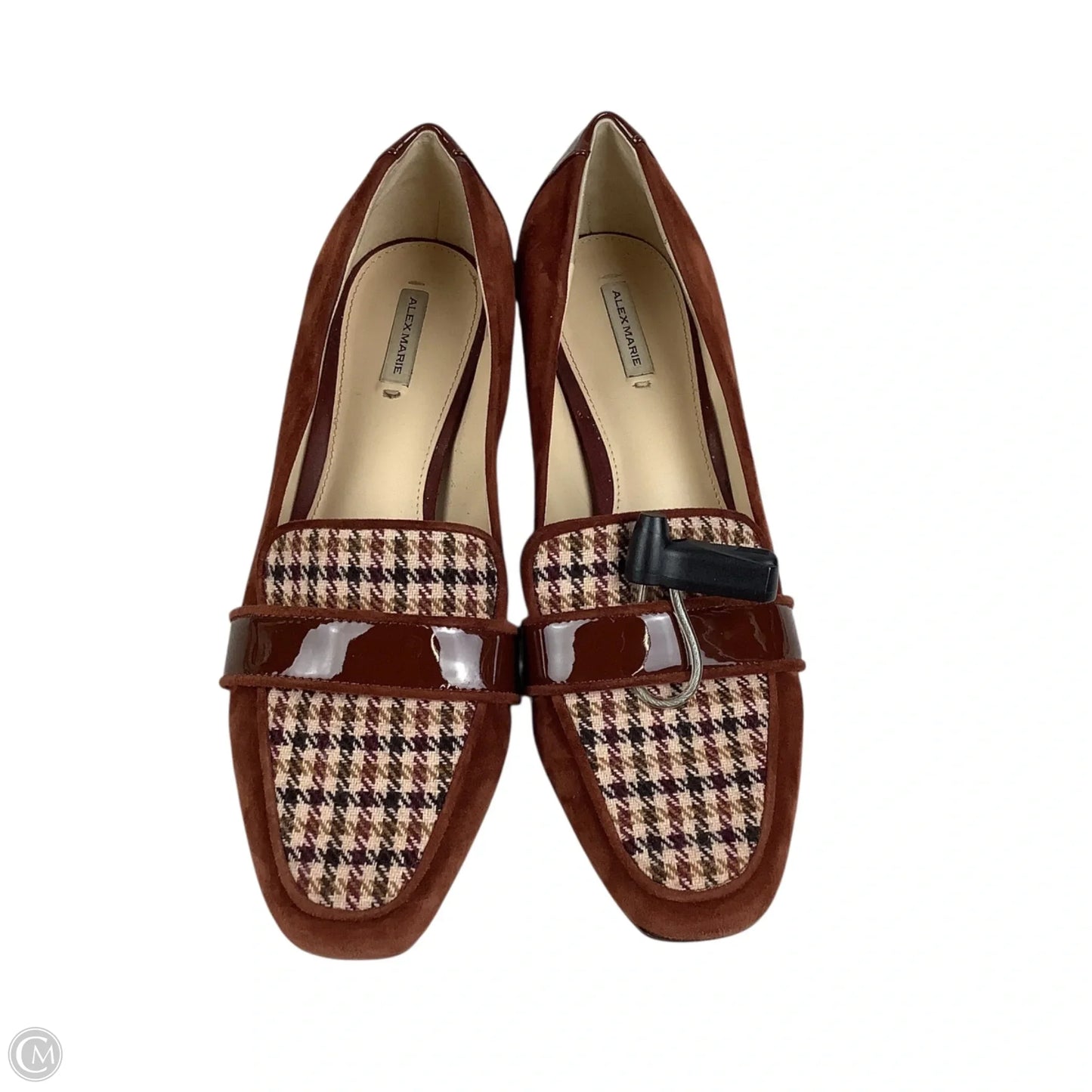 Shoes Heels Block By Alex Marie In Brown, Size: 9