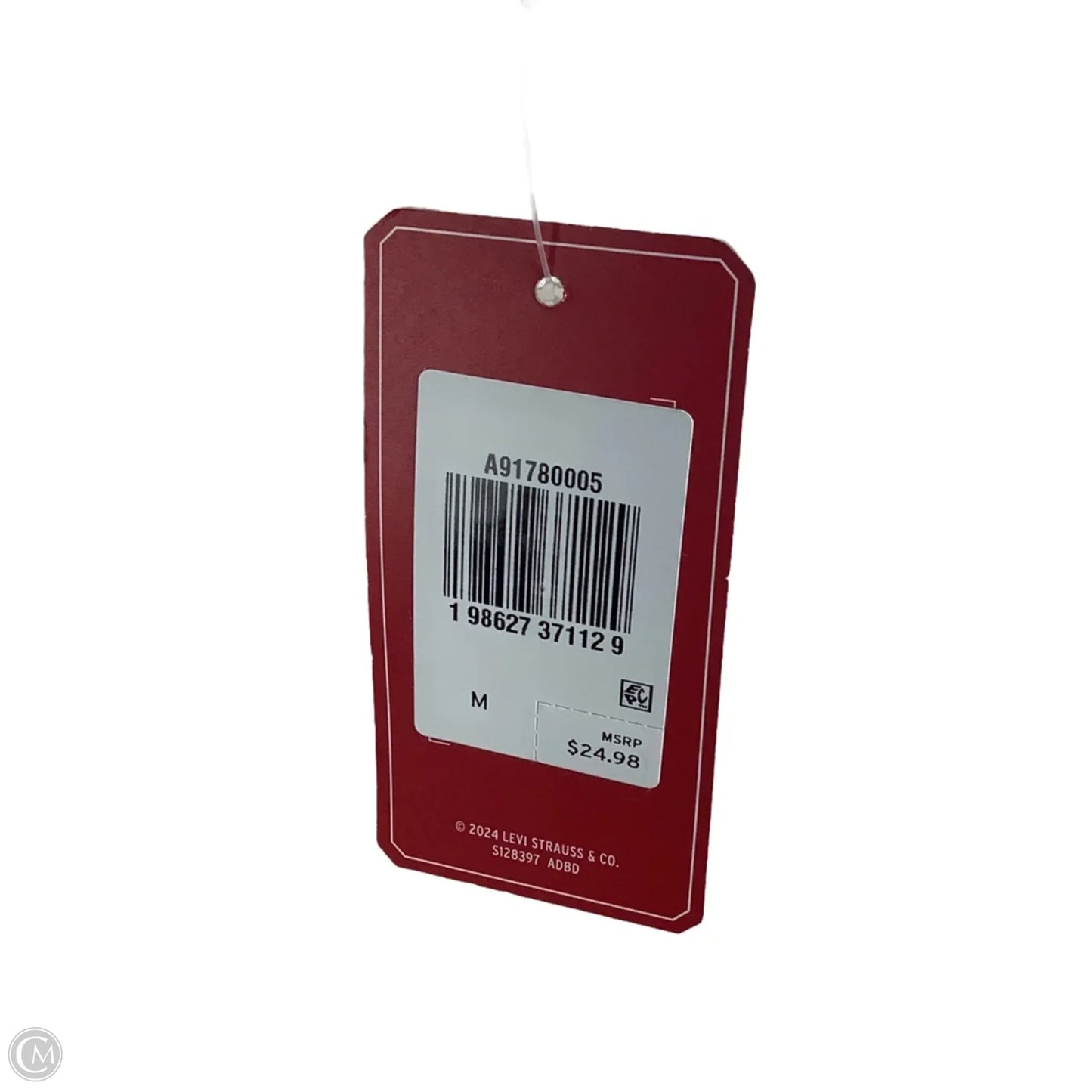 Vest Other By Levis In Cream Denim, Size: M