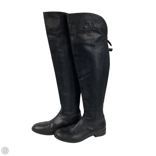Boots Designer By Tory Burch In Black, Size: 7.5