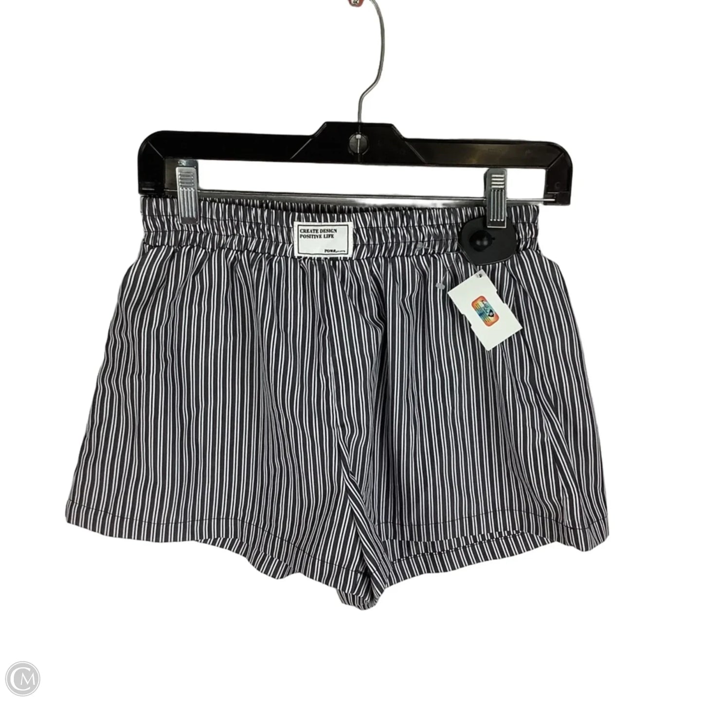 Shorts By Shein In Striped Pattern, Size: S
