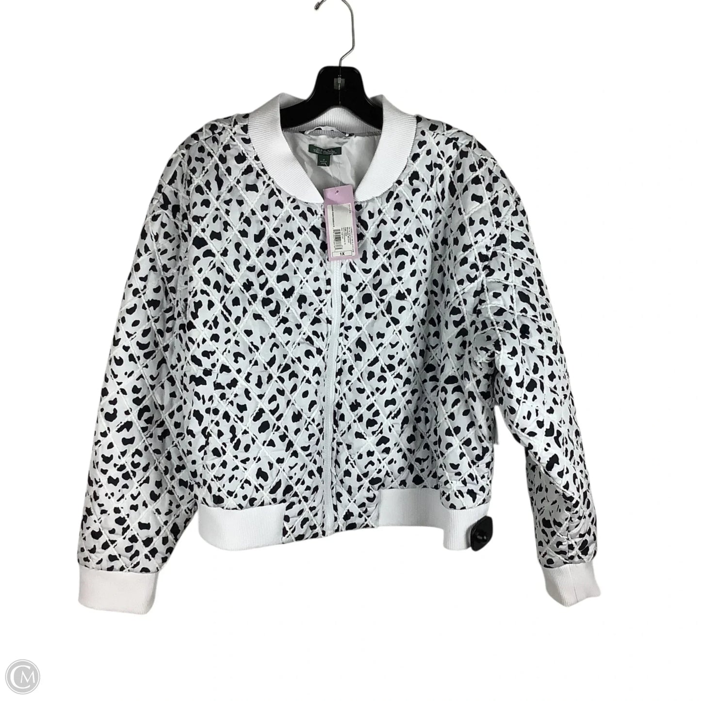 Jacket Other By Wild Fable In Black & White, Size: 1x
