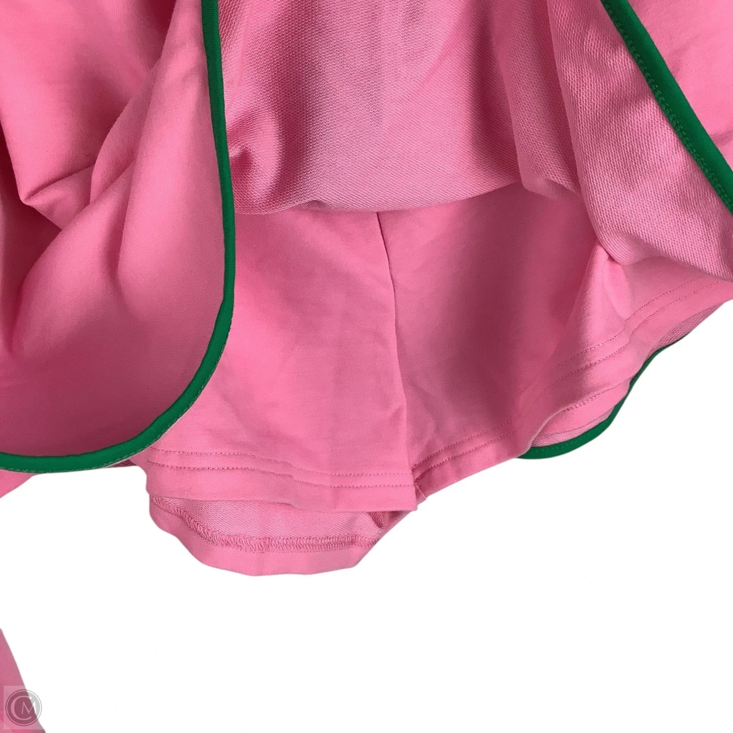 Skirt Set 2pc By Clothes Mentor In Green & Pink, Size: 4x