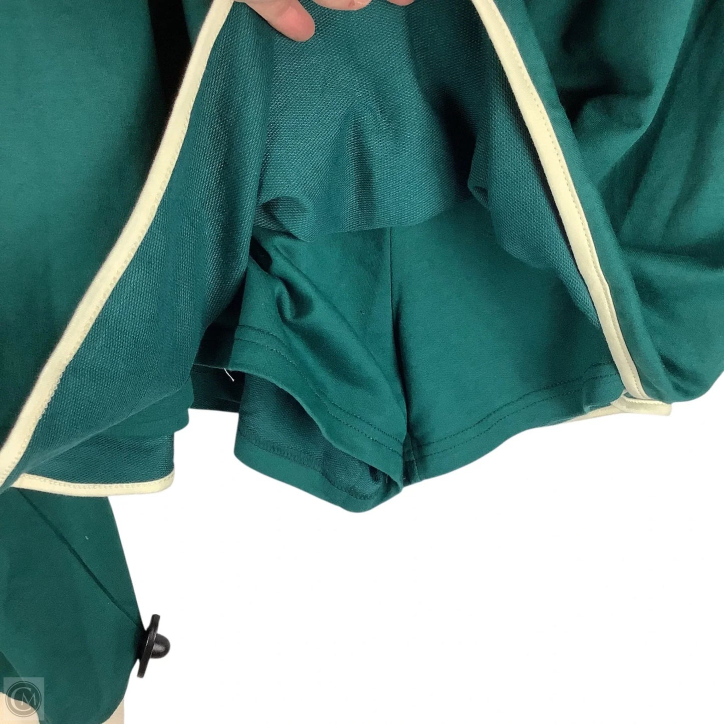 Skirt Set 2pc By Clothes Mentor In Teal, Size: 4x