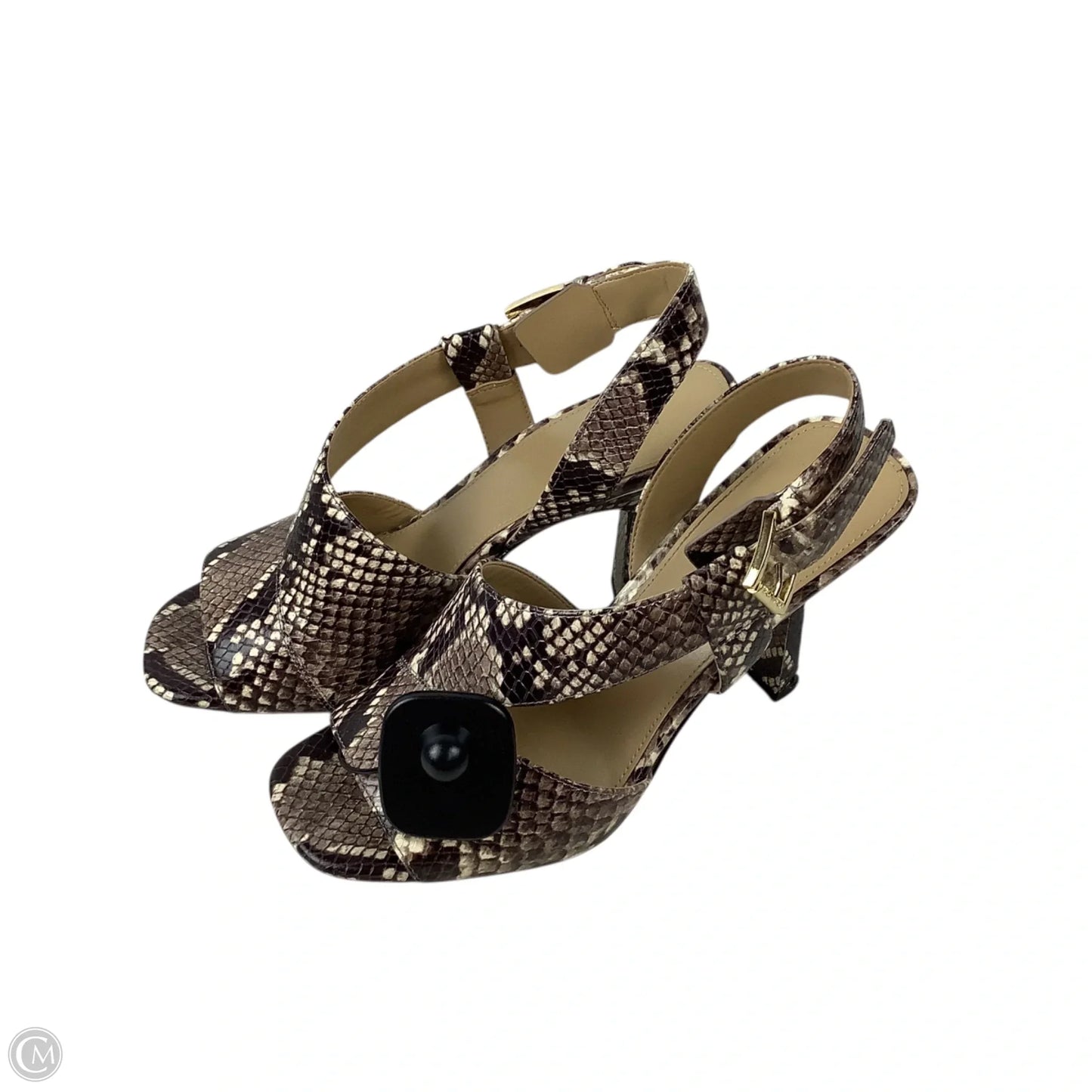Shoes Heels Stiletto By Michael By Michael Kors In Snakeskin Print, Size: 7